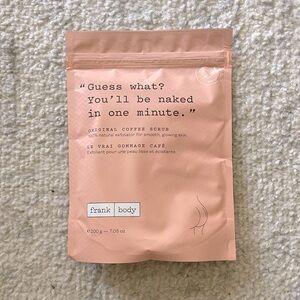 NWT frank body coffee scrub